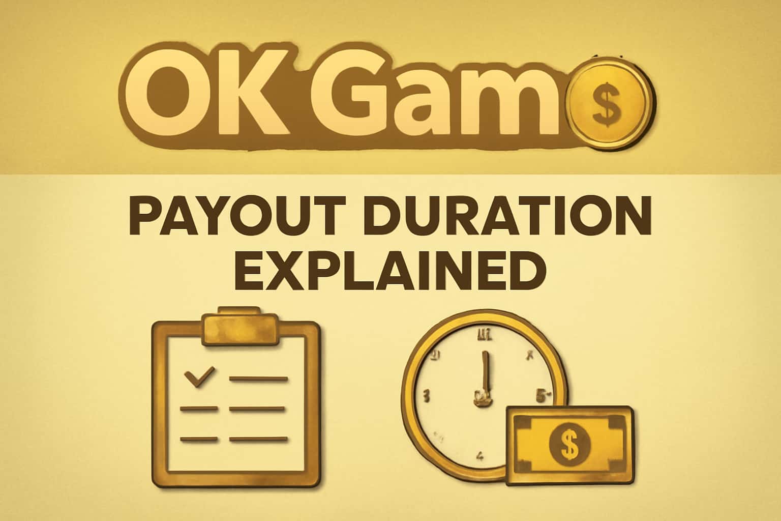 Informative visual representation of Ok Game Payout Duration with key elements highlighted.